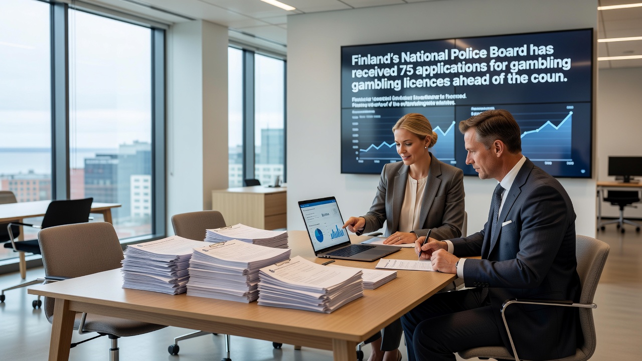 Regulatory documents and licence application forms related to Finland gambling reform